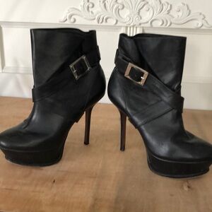 Rachel Zoe platform able bootie. Super cute with tight jeans.